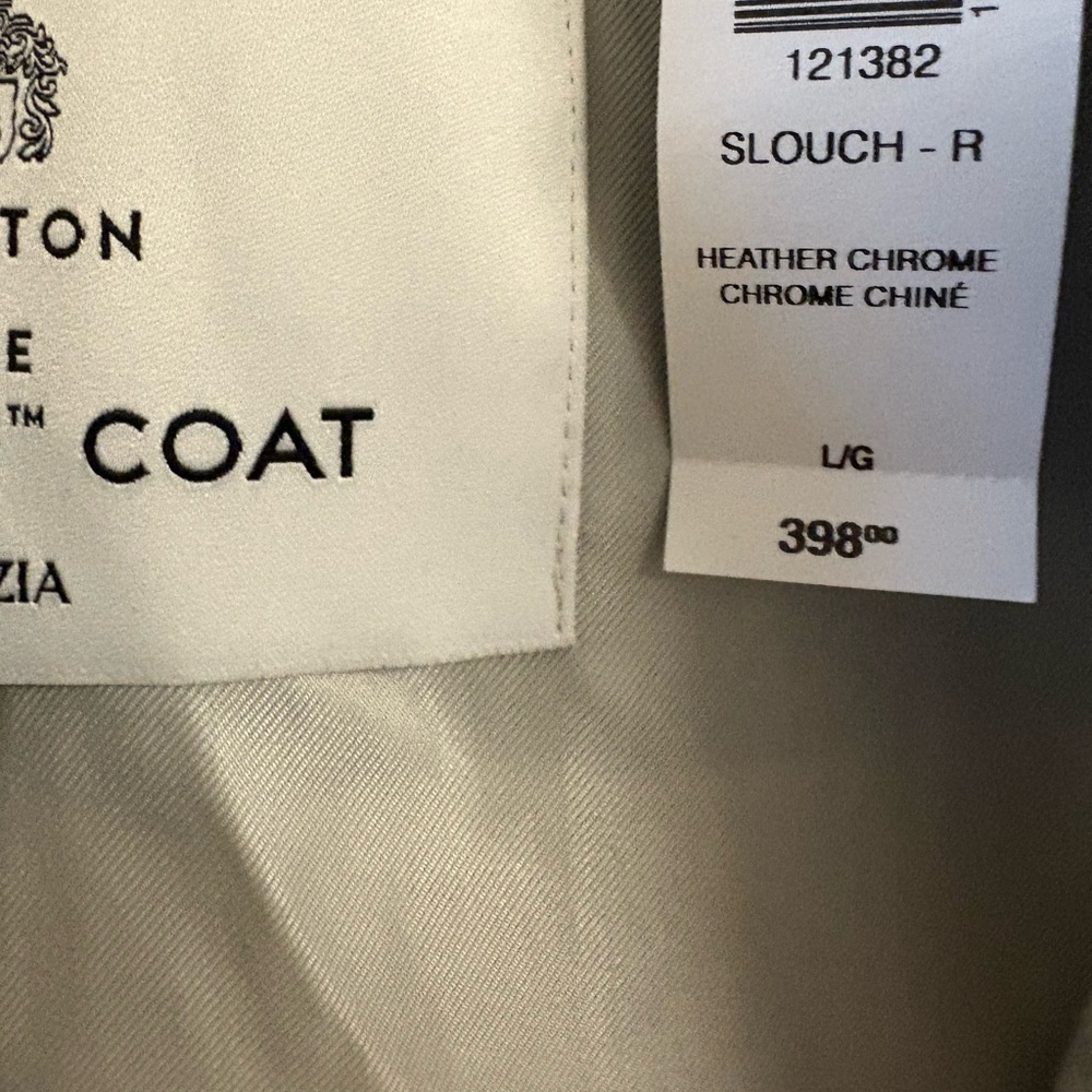 NWT Babaton Soft Wool Cashmere Slouch Coat - Picture 2 of 6